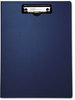 A Picture of product BAU-61633 Baumgartens Mobile OPS™ Portfolio Clipboard with Low-Profile Clip,  1/2" Capacity, 8 1/2 x 11, Blue