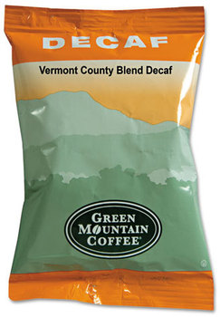 Green Mountain Coffee Roasters® Vermont Country Blend® Decaf Coffee Fraction Packs,  2.2oz, 50/Carton