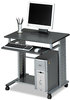 A Picture of product MLN-945ANT Mayline® Empire Mobile PC Cart,  29-3/4w x 23-1/2d x 29-3/4h, Anthracite