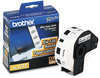 A Picture of product BRT-DK1219 Brother Pre-Sized Die-Cut Label Rolls,  1/2" dia, 1200/Roll, White