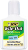 A Picture of product BIC-WOFWB12WE BIC® Wite-Out® Brand Ecolutions® Water Base Correction Fluid,  20 ml Bottle, White