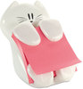 A Picture of product MMM-CAT330 Post-it® Pop-up Note Dispenser Cat Shape,  3 x 3, White