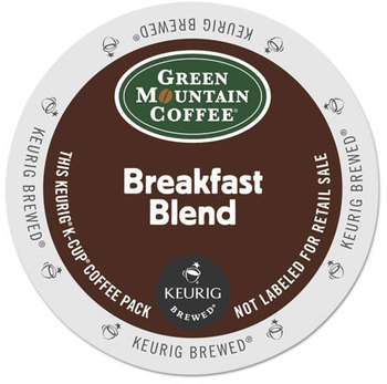 Green Mountain Coffee Roasters® Breakfast Blend Coffee K-Cups®,  96/Carton