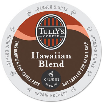 Tully's Coffee® Hawaiian Blend Coffee K-Cups®,  96/Carton