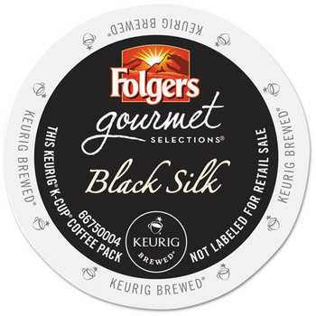 Folgers® Gourmet Selections™ Black Silk Coffee K-Cups®,  96/Carton