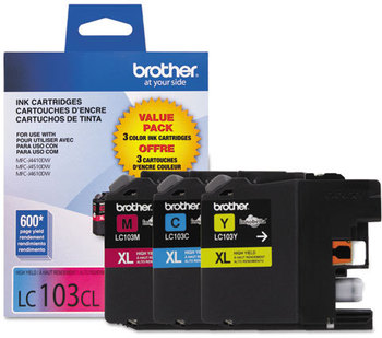 Brother LC1033PKS Ink Innobella High-Yield 600 Page-Yield, Cyan/Magenta/Yellow