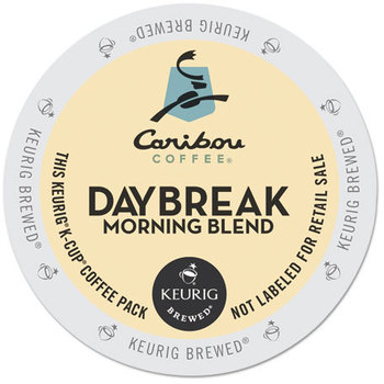 Caribou Coffee® Daybreak Morning Blend Coffee K-Cups®,  96/Carton
