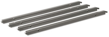 HON® Single Cross Rails for 30" and 36" Lateral Files Wide Gray, 4/Pack