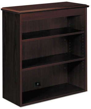 HON® 94000 Series™ Bookcase Hutch 35.75w x 14.31d 37h, Mahogany