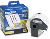 A Picture of product BRT-DK1202 Brother Pre-Sized Die-Cut Label Rolls Shipping Labels, 2.4" x 3.9", White, 300 Labels/Roll