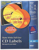 A Picture of product AVE-8960 Avery® Inkjet Full Face CD Labels Full-Face Matte White, 40/Pack