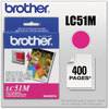 A Picture of product BRT-LC51M Brother LC51BK, LC51C, LC51HYBK, LC51M, LC51Y Ink,  Magenta