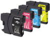 A Picture of product BRT-LC612PKS Brother LC612PKS-LC61YS Ink,  Black, 2/PK