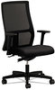 A Picture of product HON-IW103CU19 HON® Ignition® Series Mesh Mid-Back Work Chair Supports Up to 300 lb, 17.5" 22" Seat Height, Iron Ore Black Back/Base