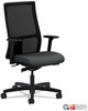 A Picture of product HON-IW103CU19 HON® Ignition® Series Mesh Mid-Back Work Chair Supports Up to 300 lb, 17.5" 22" Seat Height, Iron Ore Black Back/Base