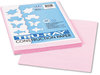 A Picture of product PAC-103012 Pacon® Tru-Ray® Construction Paper,  76 lbs., 9 x 12, Pink, 50 Sheets/Pack