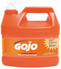 A Picture of product 968-723 GOJO® NATURAL* ORANGE™ Smooth Hand Cleaner. 1 Gallon. 4 Gallons/Case.