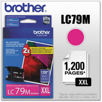 Brother LC793PKS-LC79Y Ink,  Magenta