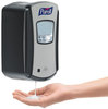 A Picture of product GOJ-1305D PURELL® LTX-7™ Advanced Instant Hand Sanitizer Kit,  700mL, Touch-Free, Chrome/Black, 4/CT