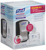 A Picture of product GOJ-1305D PURELL® LTX-7™ Advanced Instant Hand Sanitizer Kit,  700mL, Touch-Free, Chrome/Black, 4/CT