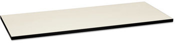 HON® Huddle Series Multipurpose Rectangular Top Without Grommets 60w x 24d, Silver Mesh/Black