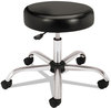 A Picture of product HON-MTS01EA11 HON® Adjustable Task/Lab Stool Backless, Supports Up to 250 lb, 17.25" 22" Seat Height, Black Steel Base