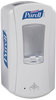 A Picture of product 672-223 PURELL® LTX-12™ Touch-Free Hand Sanitizer Dispenser. 1200 mL. 10.69 X 5.79 X 3.94 in. White.
