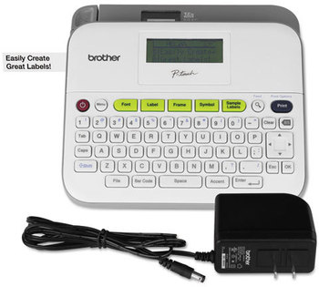 Brother P-Touch® PT-D400 Versatile Label Maker,  White