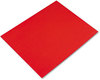 A Picture of product PAC-54751 Pacon® Peacock® Railroad Board,  28 x 22, Red, 25/Carton