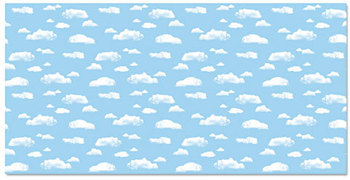Pacon® Fadeless® Designs Bulletin Board Paper,  Clouds, 48" x 50 ft.