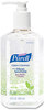 A Picture of product GOJ-3691 PURELL® Advanced Green Certified Instant Hand Sanitizer Gel in Tabletop Pump Bottles. 12 oz. Clear. 12/case.