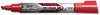 A Picture of product BIC-GELIT11RD BIC® Magic Marker® Brand Low Odor AND Bold Writing Dry Erase Markers,  Chisel Tip, Red, Dozen