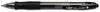 A Picture of product BIC-RLC11BK BIC® Gelocity® Retractable Gel Roller Ball Pen,  Black Ink, .7mm, Medium, Dozen