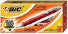A Picture of product BIC-VLG11RD BIC® Velocity® Retractable Ballpoint Pen,  Red Ink, 1mm, Medium, Dozen