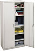 A Picture of product HON-SC1872Q HON® Brigade® Assembled Storage Cabinet 36w x 18.13d 71.75h, Light Gray