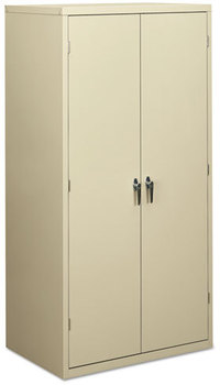 HON® Brigade® Assembled Storage Cabinet 36w x 24.25d 71.75h, Putty
