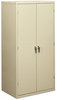 A Picture of product HON-SC2472L HON® Brigade® Assembled Storage Cabinet 36w x 24.25d 71.75h, Putty