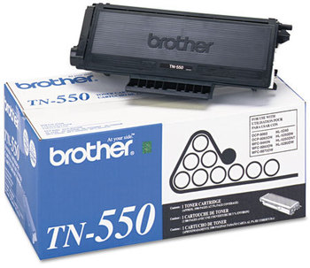 Brother TN550, TN560, TN580 Toner Cartridge,  Black