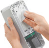 A Picture of product GOJ-8784 GOJO® ADX-7™ Push-Style Dispenser. 700 mL. 3.71 X 9.79 X 3.94 in. Gray and White.