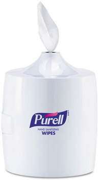 PURELL® Hand Sanitizing Wipes Wall Mount Dispenser,  1200/1500 Wipe Capacity, White