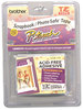 A Picture of product BRT-TZEAF231 Brother P-Touch® TZ Series Photo and Scrapbook Safe Tape,  1/2w, Black on White