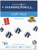 A Picture of product HAM-105031 Hammermill® Copy Plus Copy Paper,  3-Hole Punch, 92 Brightness, 20lb, Ltr, White, 500 Shts/Rm