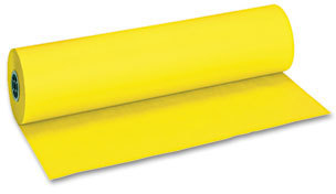 Pacon® Decorol® Flame Retardant Art Rolls,  40 lb, 36" x 1000 ft, Sunrise Yellow