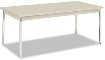 HON® Utility Table Rectangular, 72w x 36d 29h, Light Gray