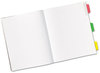 A Picture of product AVE-74769 Avery® Ultra Tabs® Repositionable Margin Tabs: 2.5" x 1", 1/5-Cut, Assorted Pastel Colors, 24/Pack