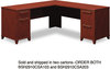 A Picture of product BSH-2930MCA203 Bush® Enterprise Collection L-Desk,  Mocha Cherry (Box 2 of 2)