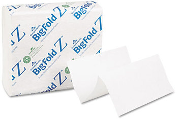 Georgia Pacific® Professional BigFold® Paper Towels,  8 x 11, White, 260/Pack, 10 Packs/Carton