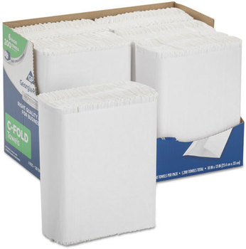 Georgia Pacific® Professional Series™ Premium Folded Paper Towels,  C-Fold, 10 x 13, 200/Bx, 6 Bx/Carton