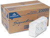 A Picture of product 869-100 Signature® 2-Ply Premium C-Fold Paper Towel. 10.1 X 13.2 in. White. 1440 towels.