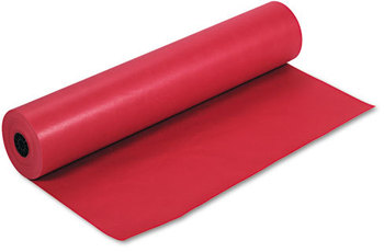 Pacon® Rainbow® Duo-Finish® Colored Kraft Paper,  35 lbs., 36" x 1000 ft, Scarlet